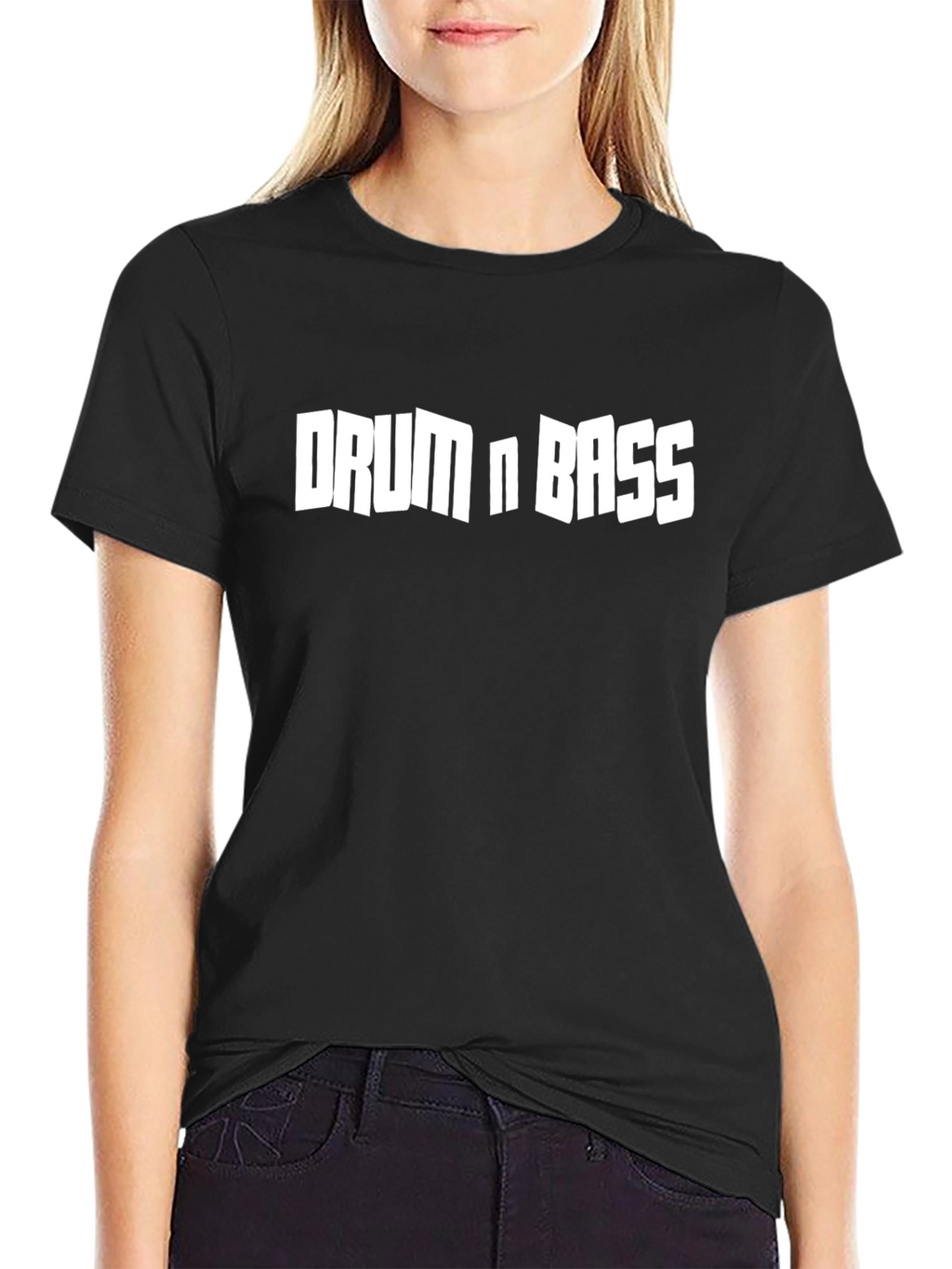 Drum n Bass Black T-Shirt - Music Inspired Apparel