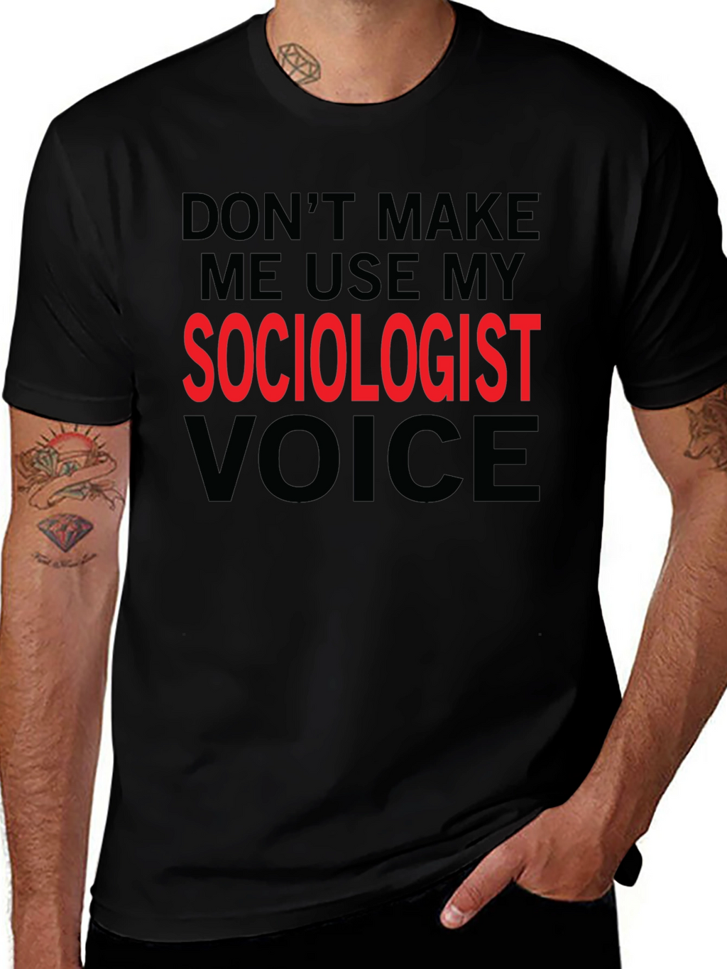 Sociologist Voice T-Shirt Funny Sociologist Gift