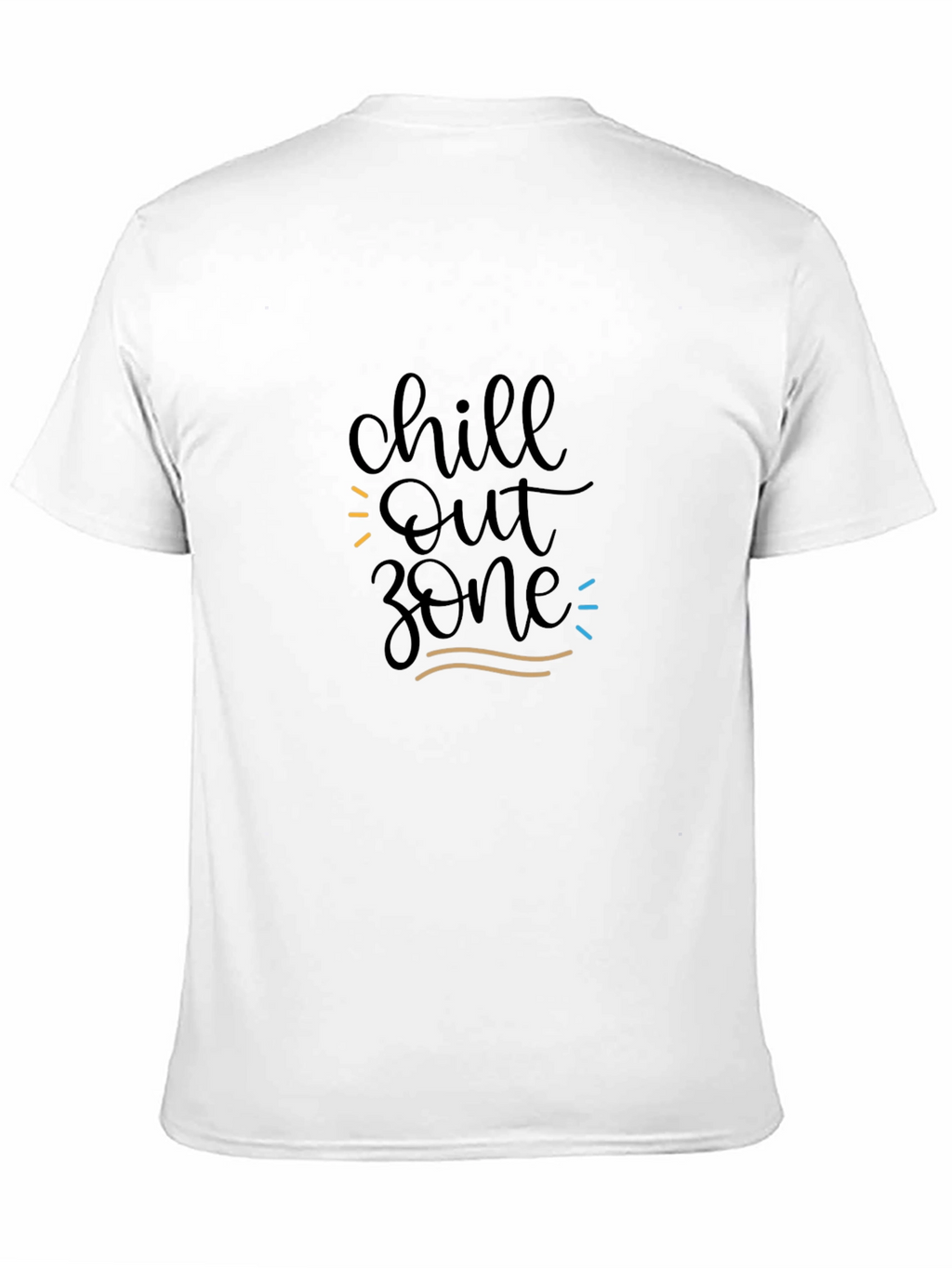 Chill Out Zone Graphic Tee - Black