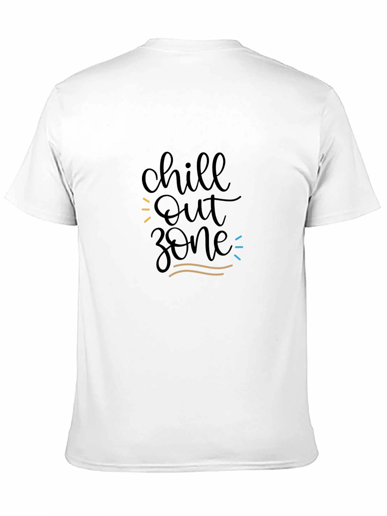 Chill Out Zone Graphic Tee - Black