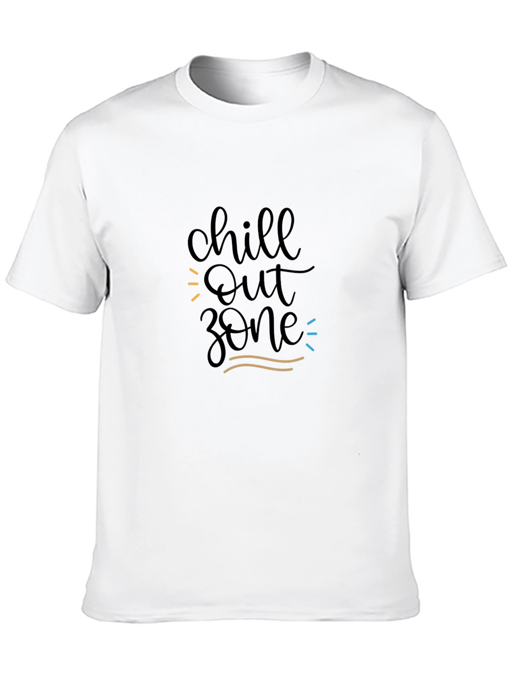 Chill Out Zone Graphic Tee - Black