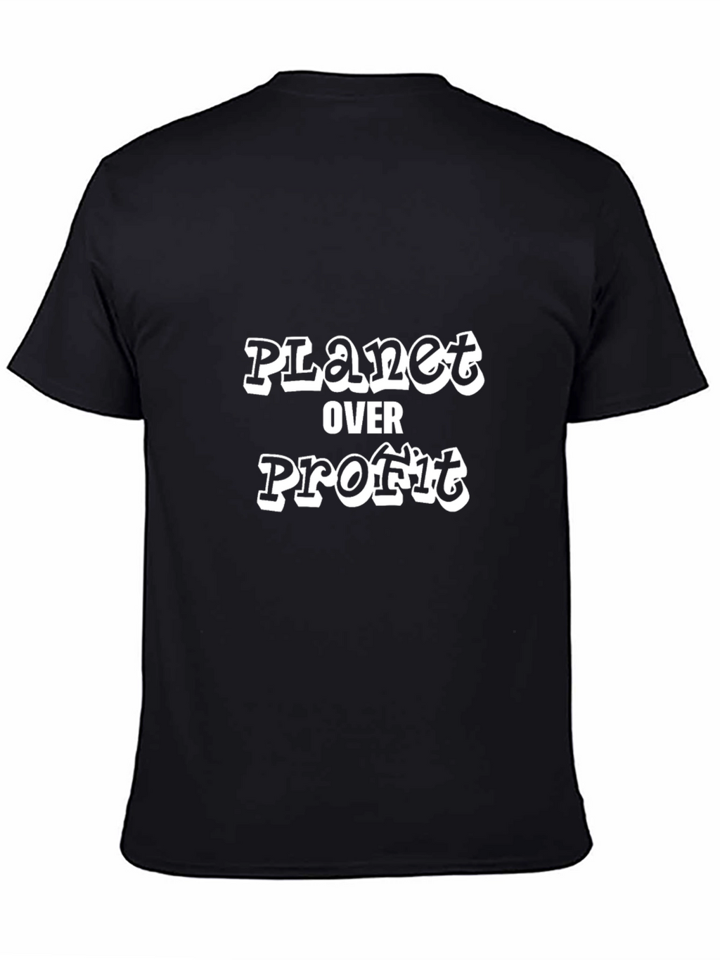 Planet Over Profit Graphic Tee - Eco-Friendly Activism