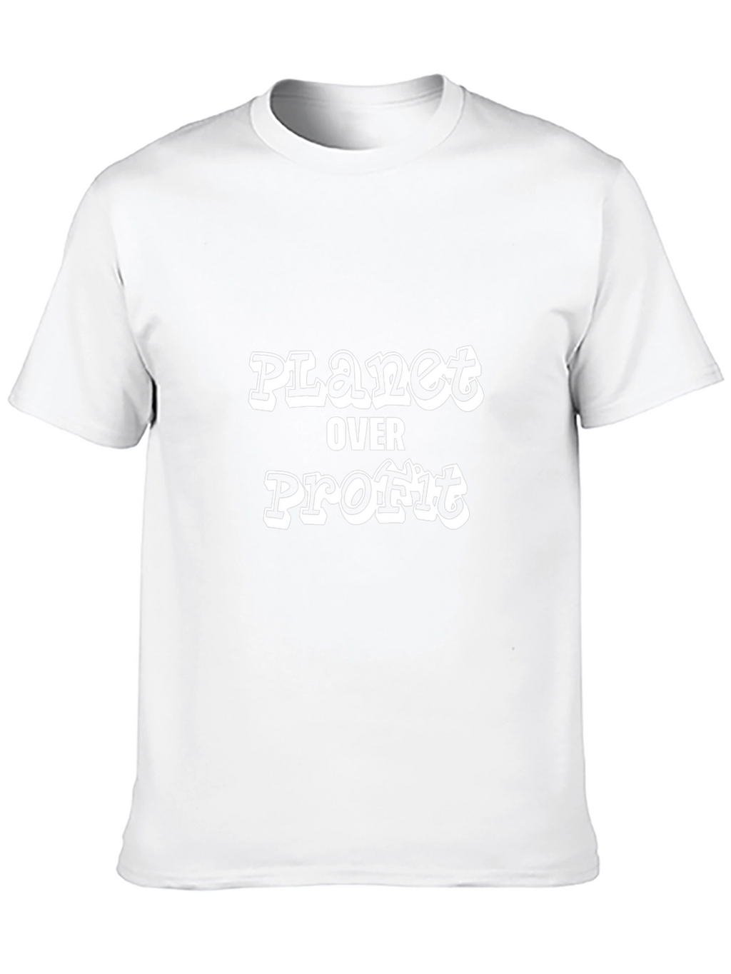 Planet Over Profit Graphic Tee - Eco-Friendly Activism