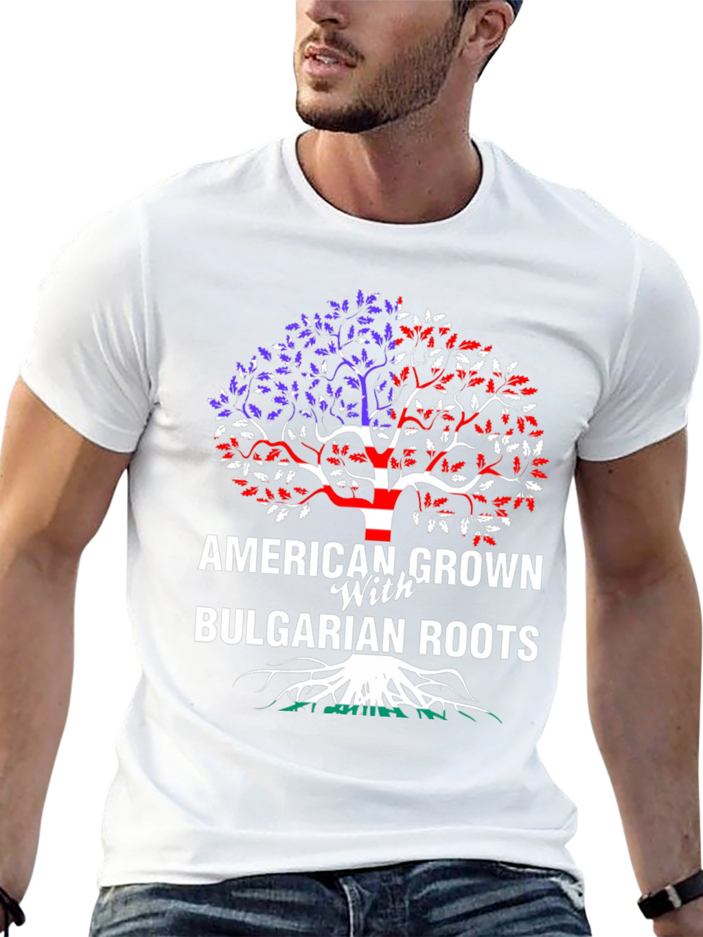 American Grown with Bulgarian Roots T-Shirt