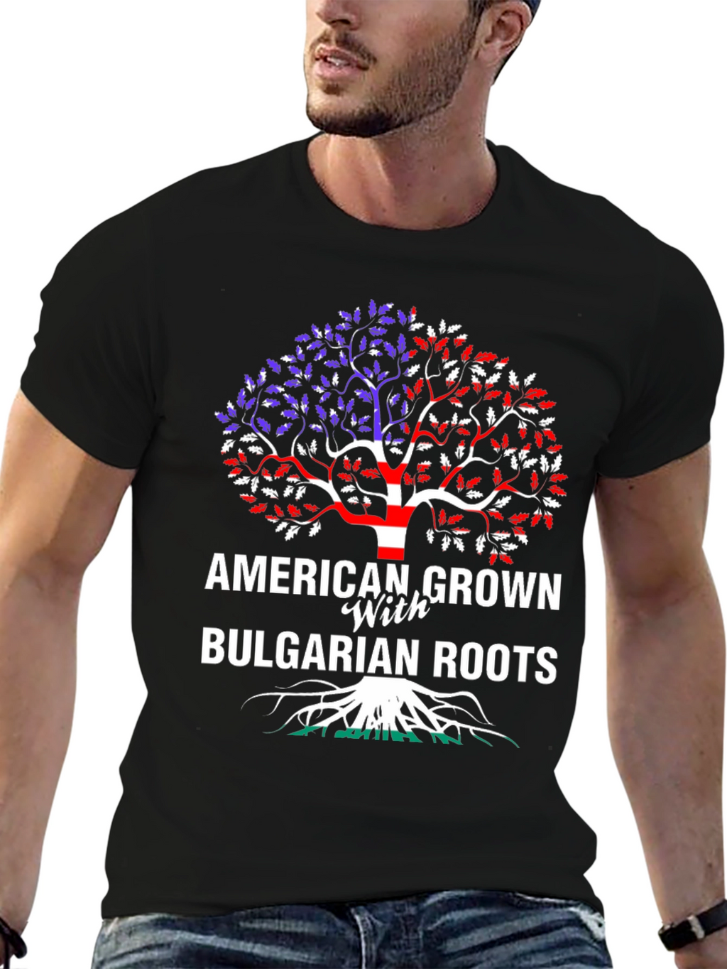 American Grown with Bulgarian Roots T-Shirt