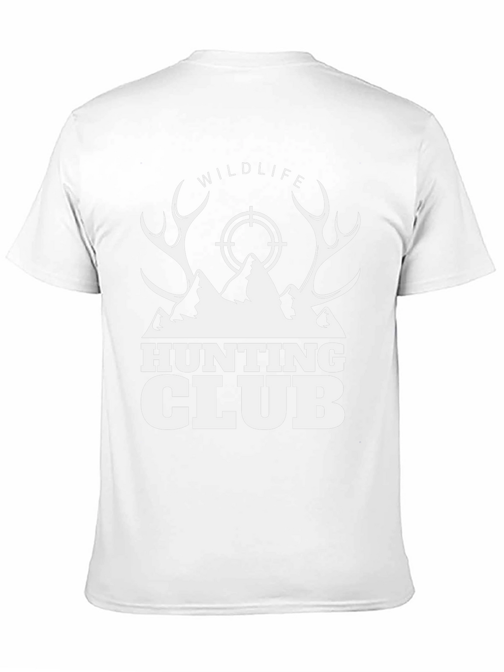 Wildlife Hunting Club Graphic T-Shirt - Black