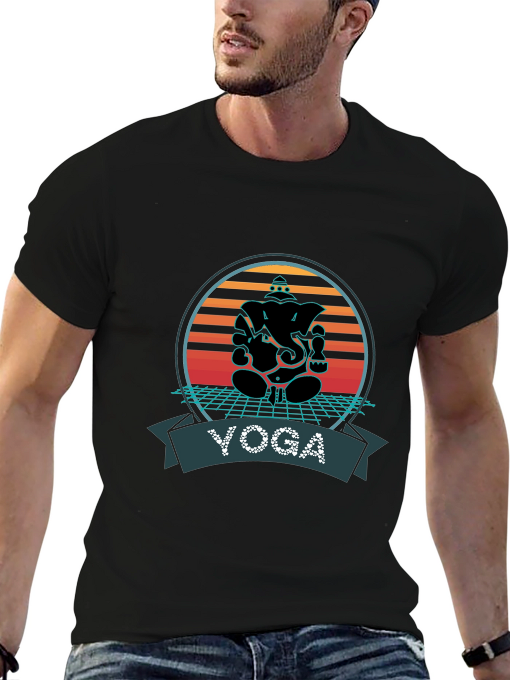 Yoga Ganesha T-Shirt - Meditate in Style