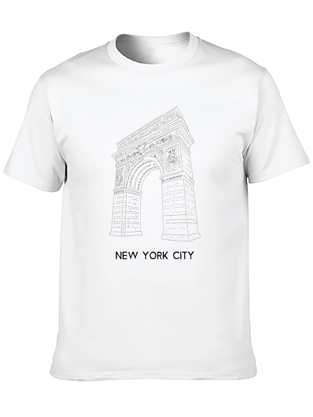 Classic Black Crew Neck T-Shirt