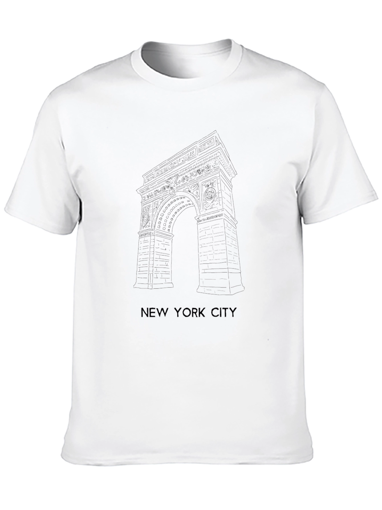 Classic Black Crew Neck T-Shirt
