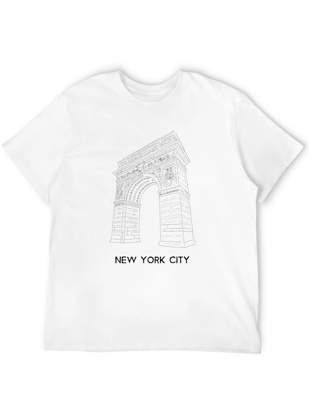 Classic Black Crew Neck T-Shirt