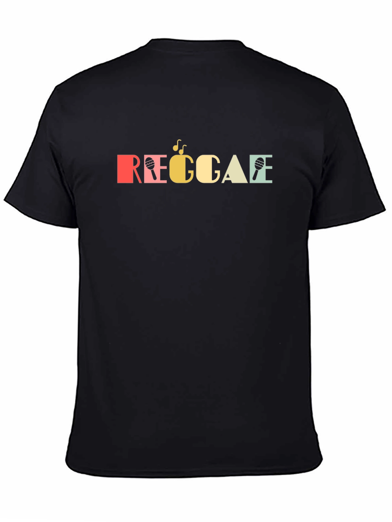 Retro Reggae T-Shirt - Colorful Music Lover Tee