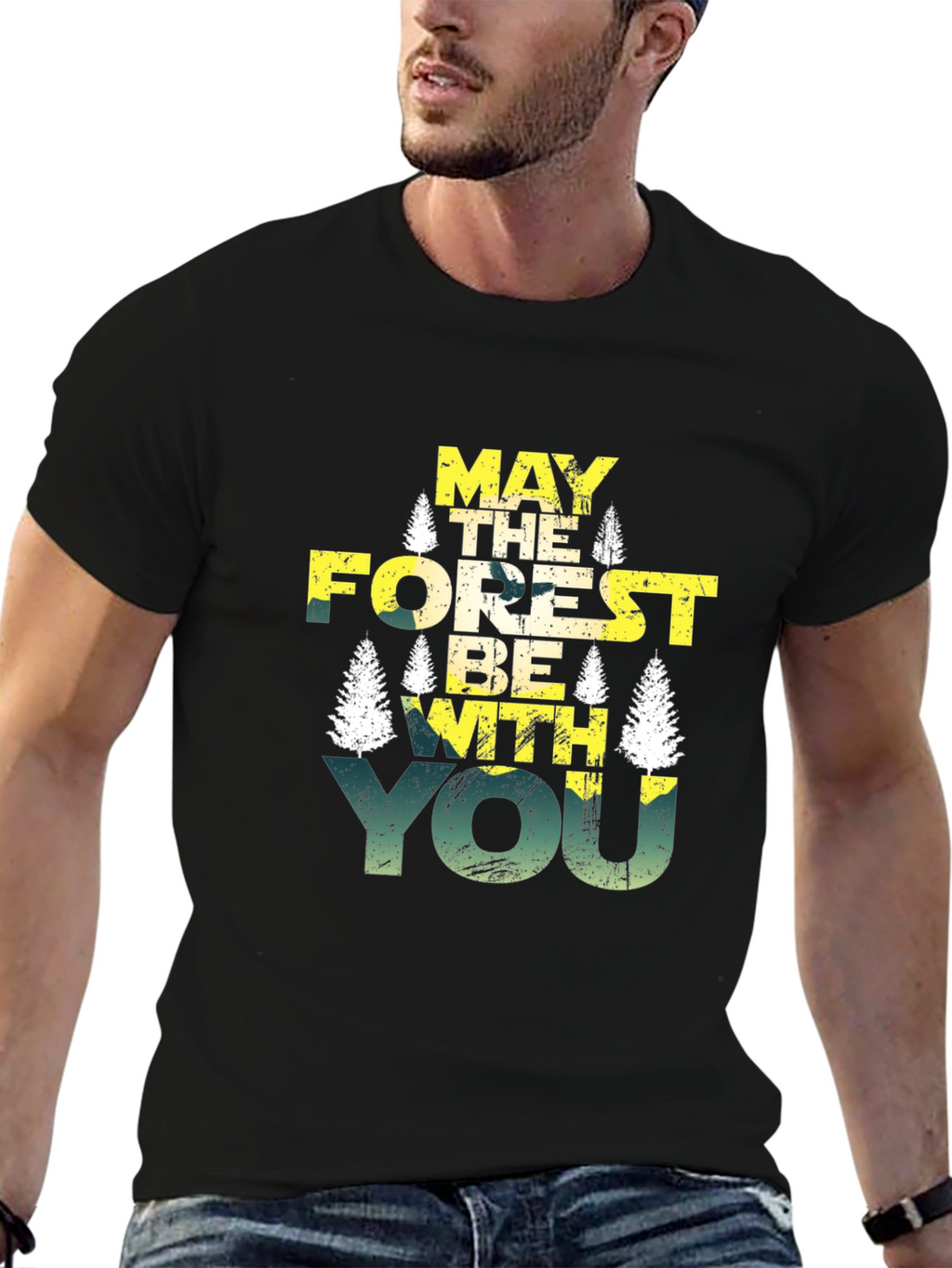 May The Forest Be With You Graphic Tee