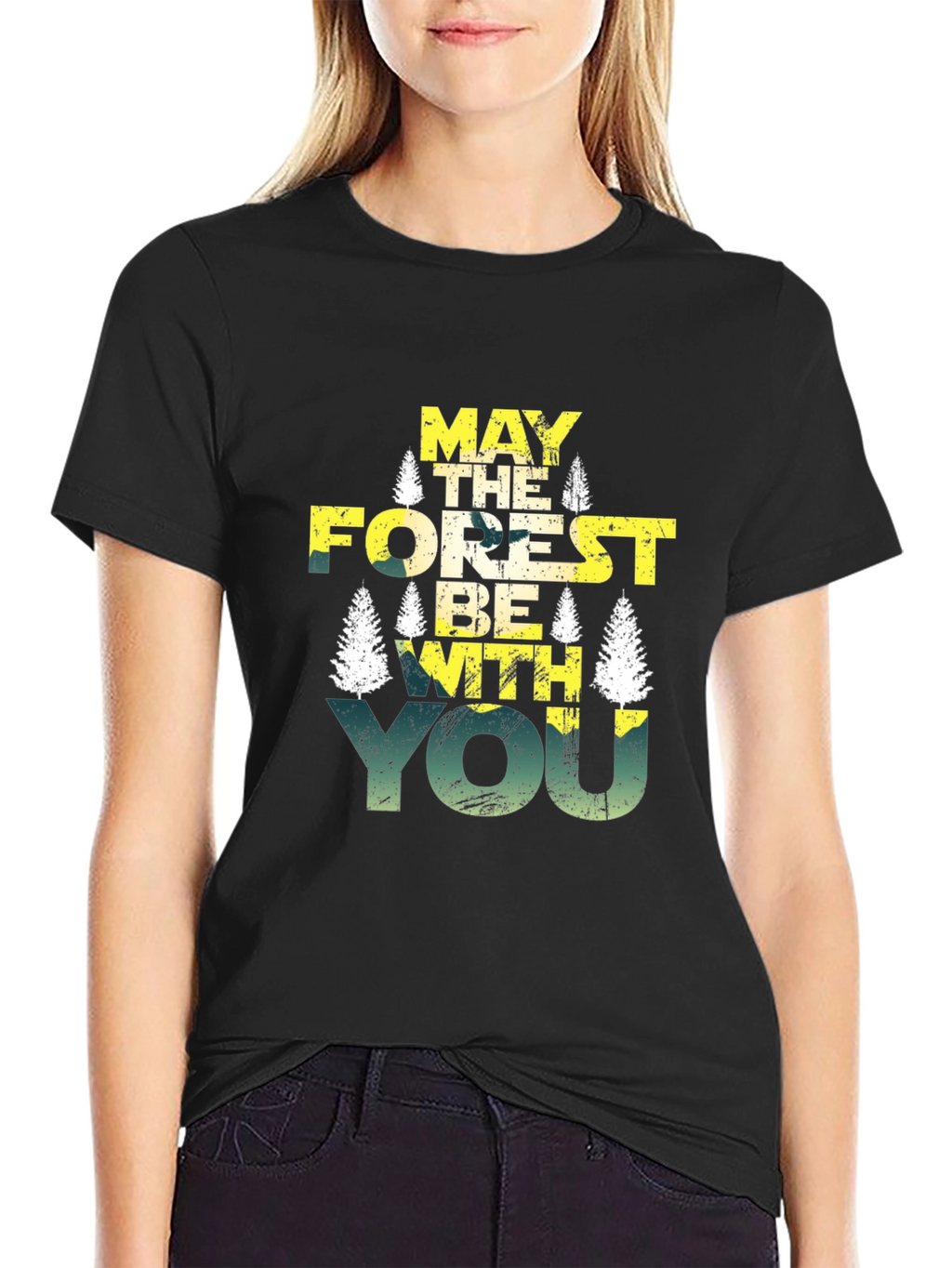 May The Forest Be With You Graphic Tee