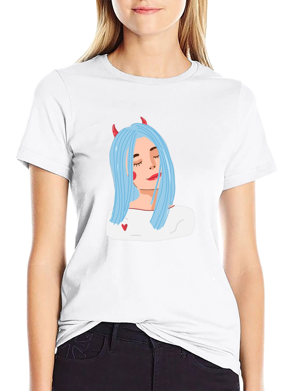 Devil Woman Graphic T-Shirt