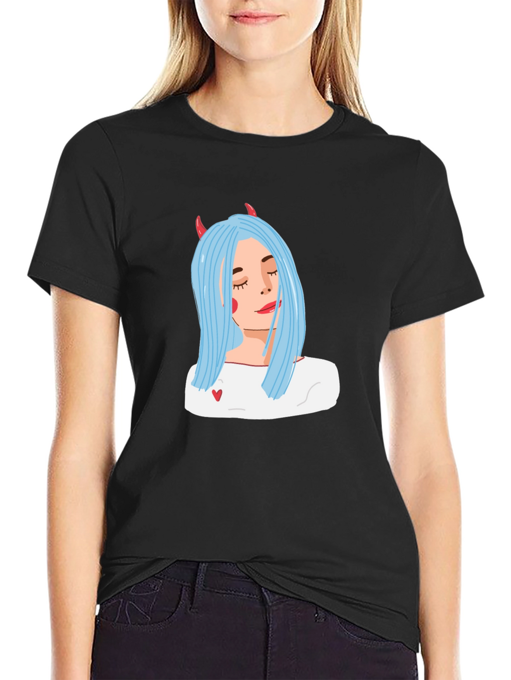Devil Woman Graphic T-Shirt