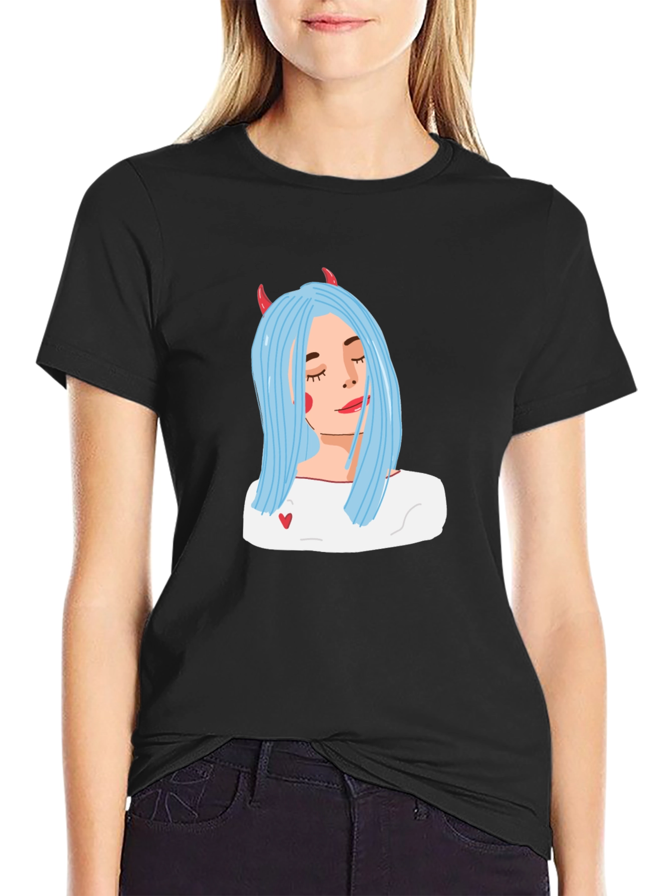 Devil Woman Graphic T-Shirt