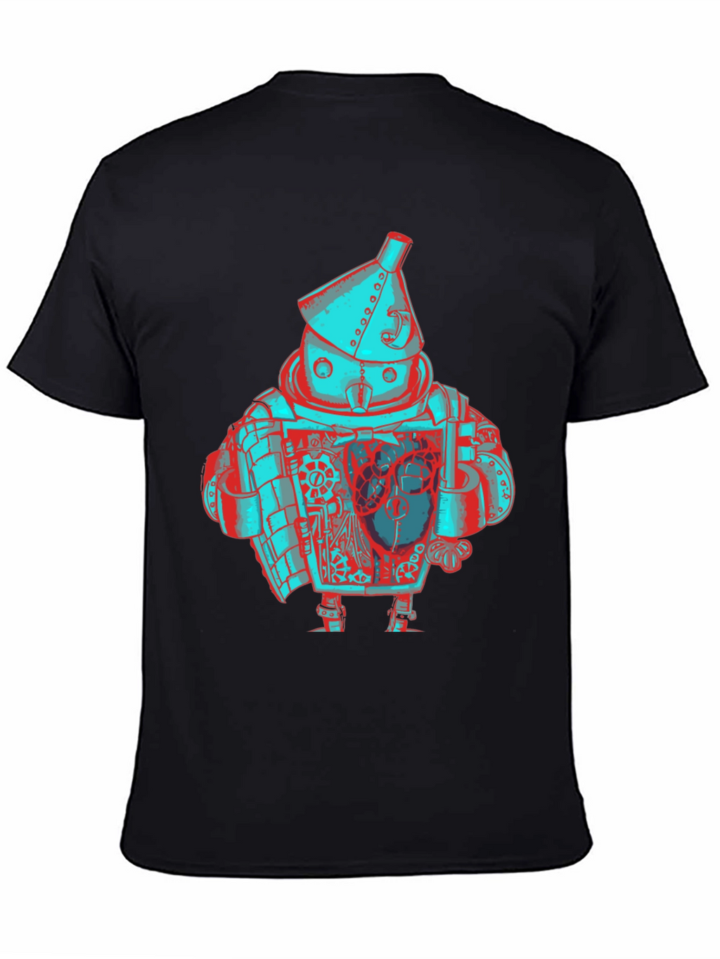 Heart Robot Graphic T-Shirt