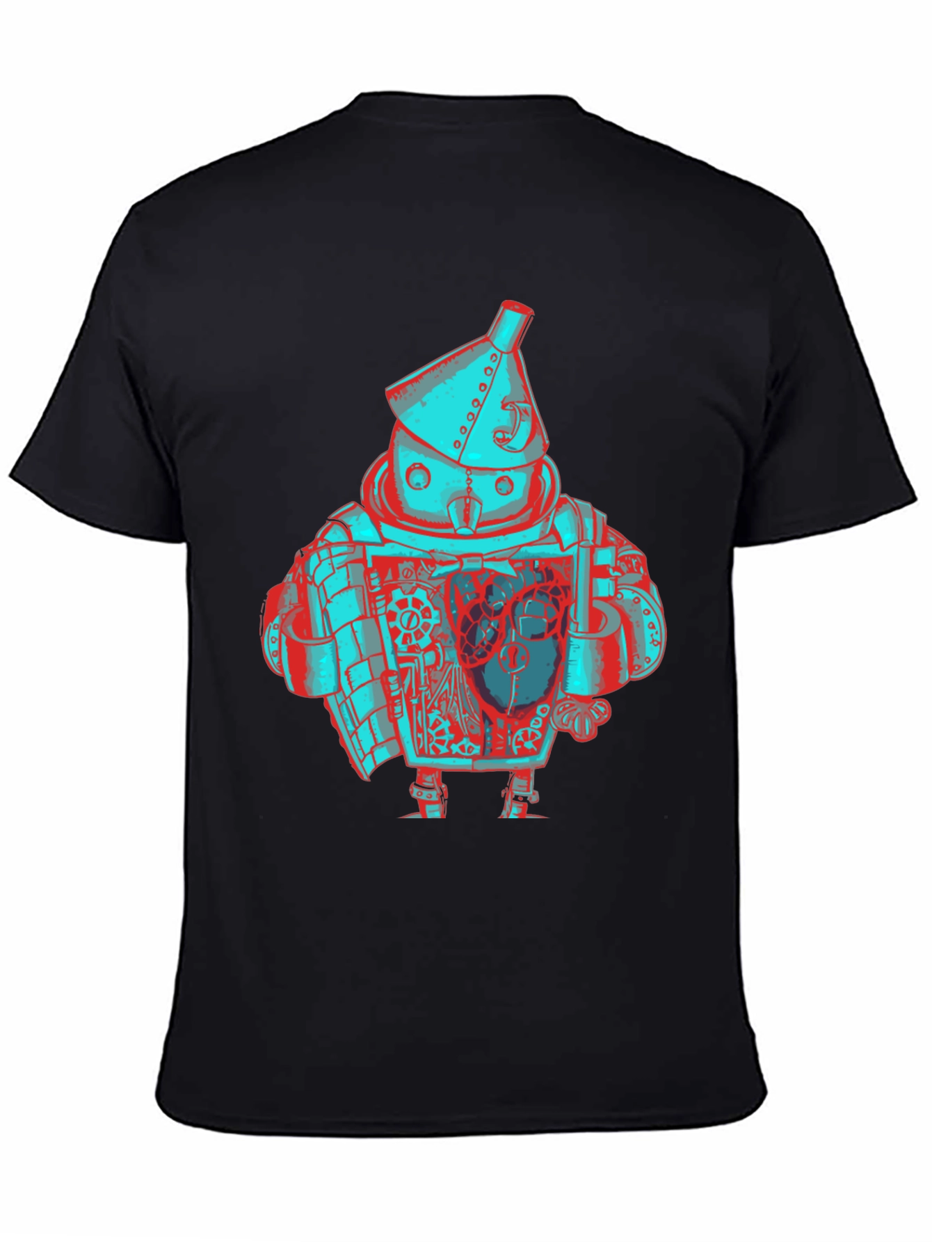 Heart Robot Graphic T-Shirt