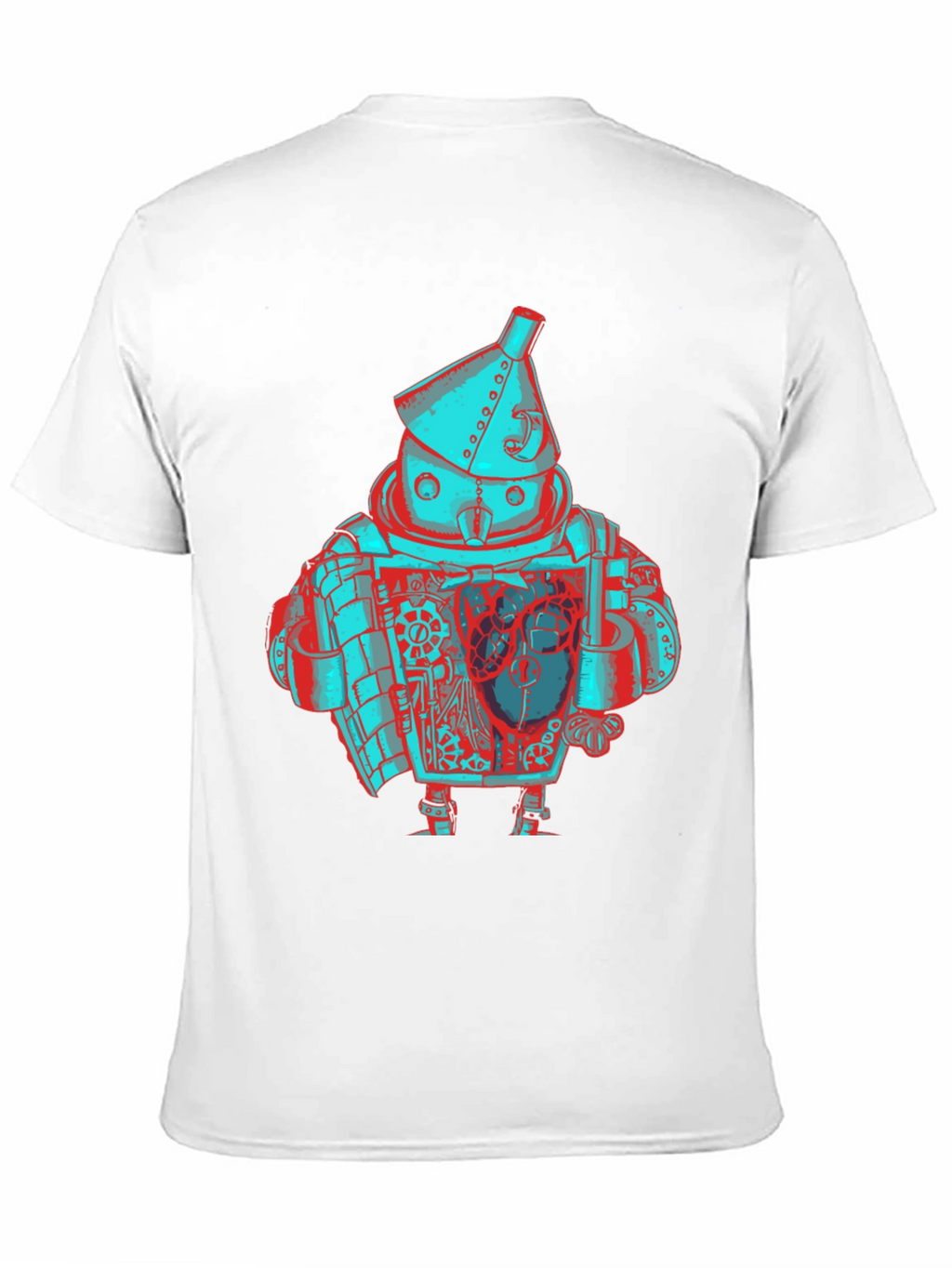 Heart Robot Graphic T-Shirt