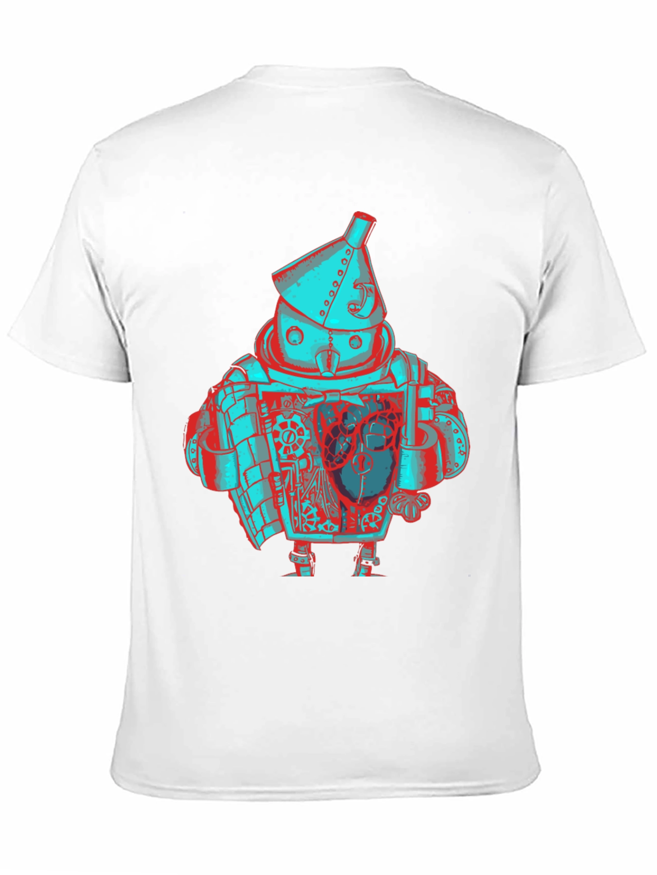 Heart Robot Graphic T-Shirt