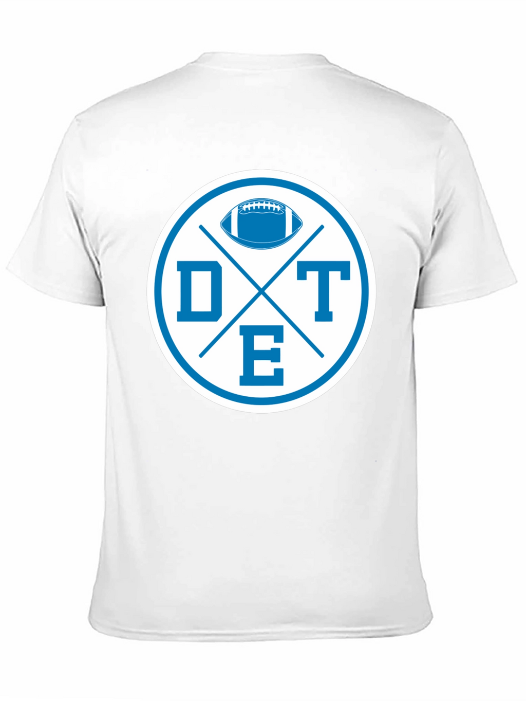 DTE Football Graphic Tee - Classic Sports Style
