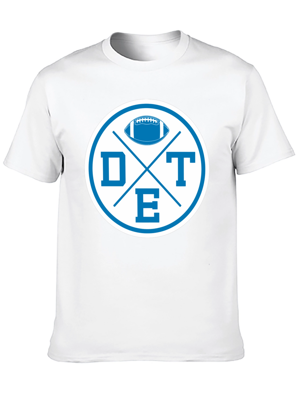 DTE Football Graphic Tee - Classic Sports Style