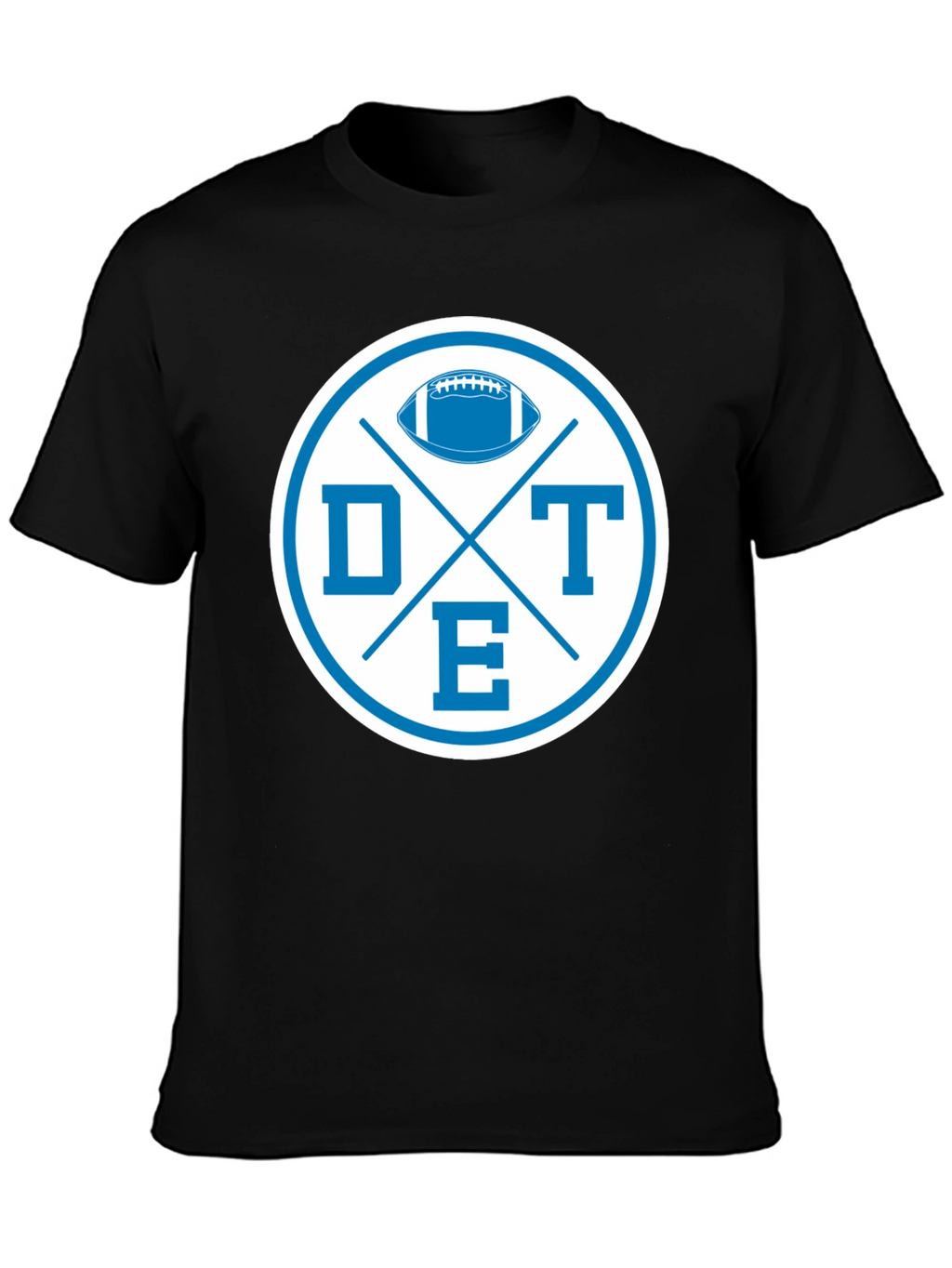 DTE Football Graphic Tee - Classic Sports Style