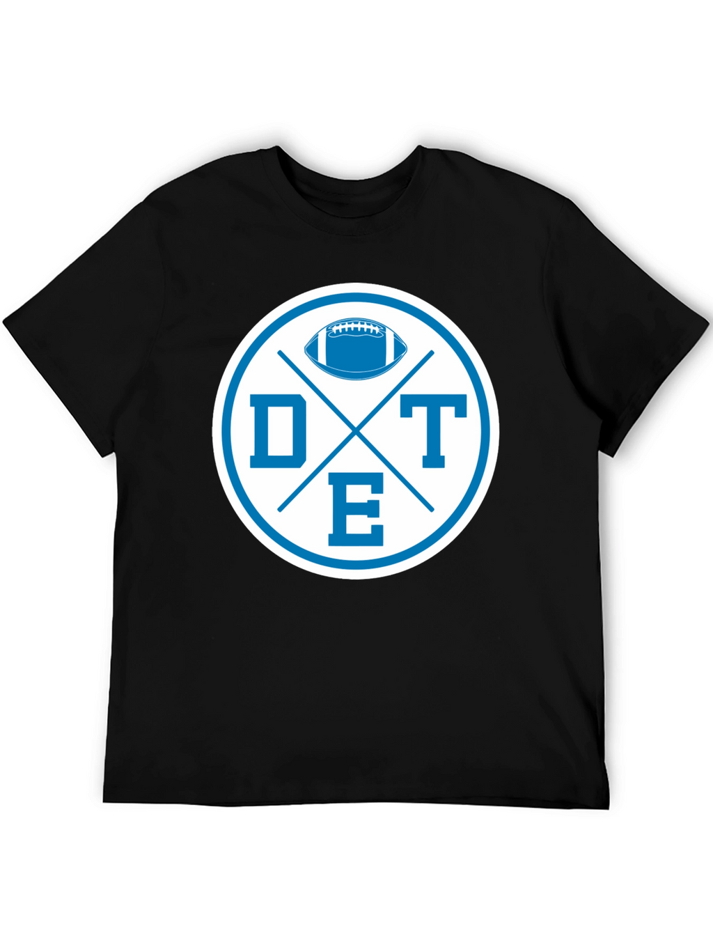 DTE Football Graphic Tee - Classic Sports Style