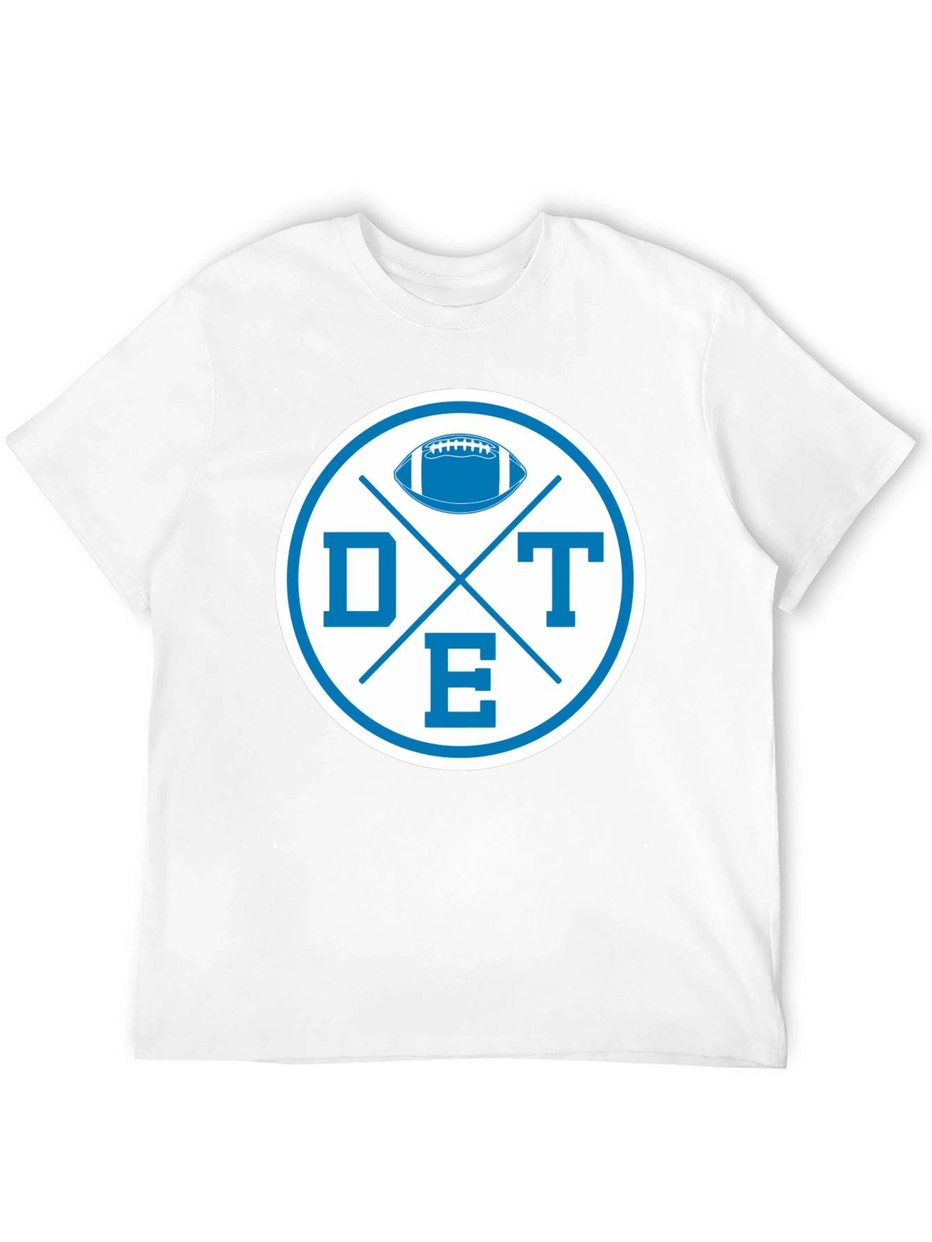 DTE Football Graphic Tee - Classic Sports Style