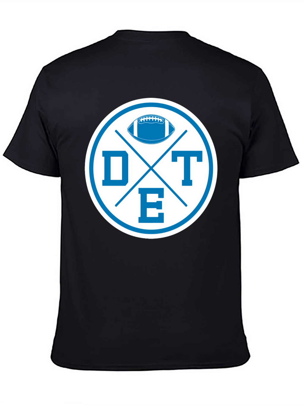 DTE Football Graphic Tee - Classic Sports Style