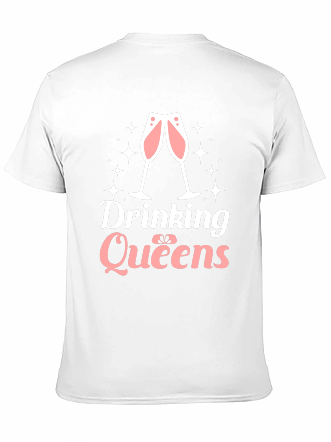 Drinking Queens Graphic Tee - Perfect for Celebrations!