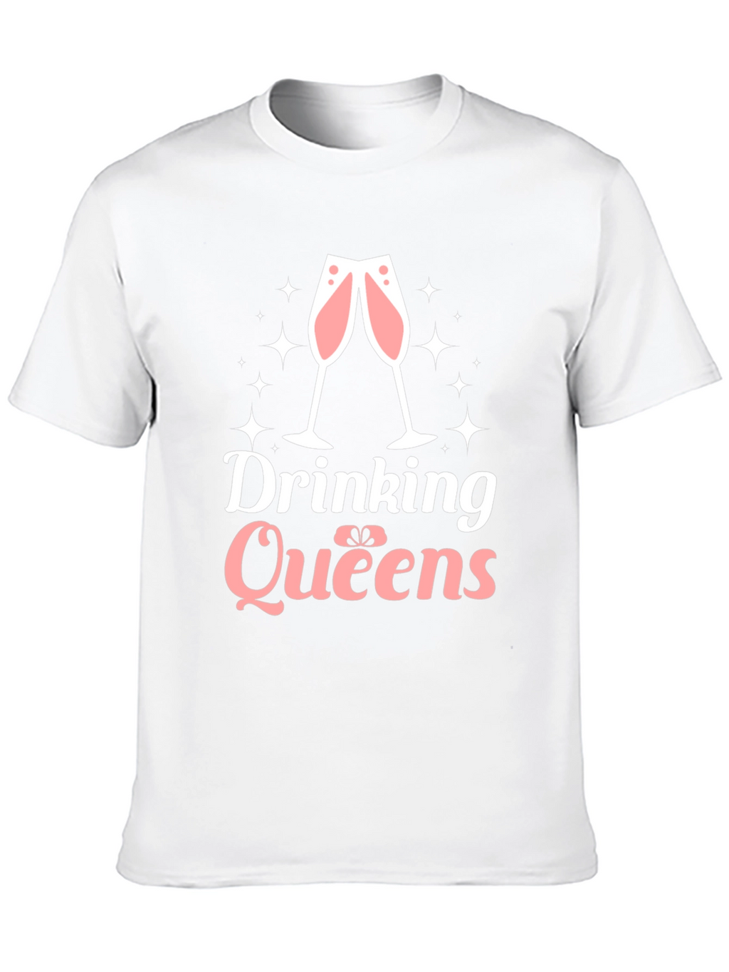 Drinking Queens Graphic Tee - Perfect for Celebrations!