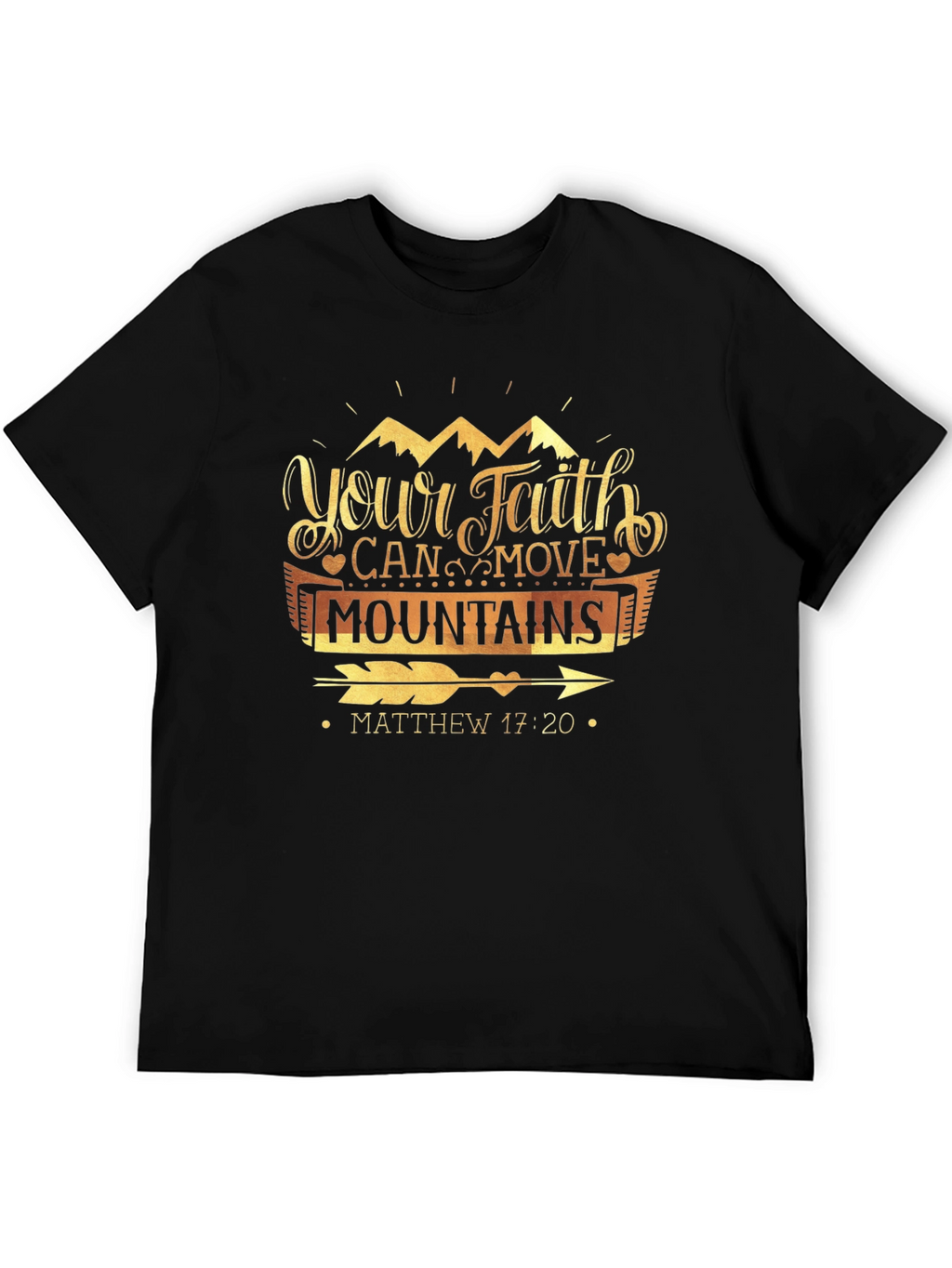 Faith Can Move Mountains Graphic Tee