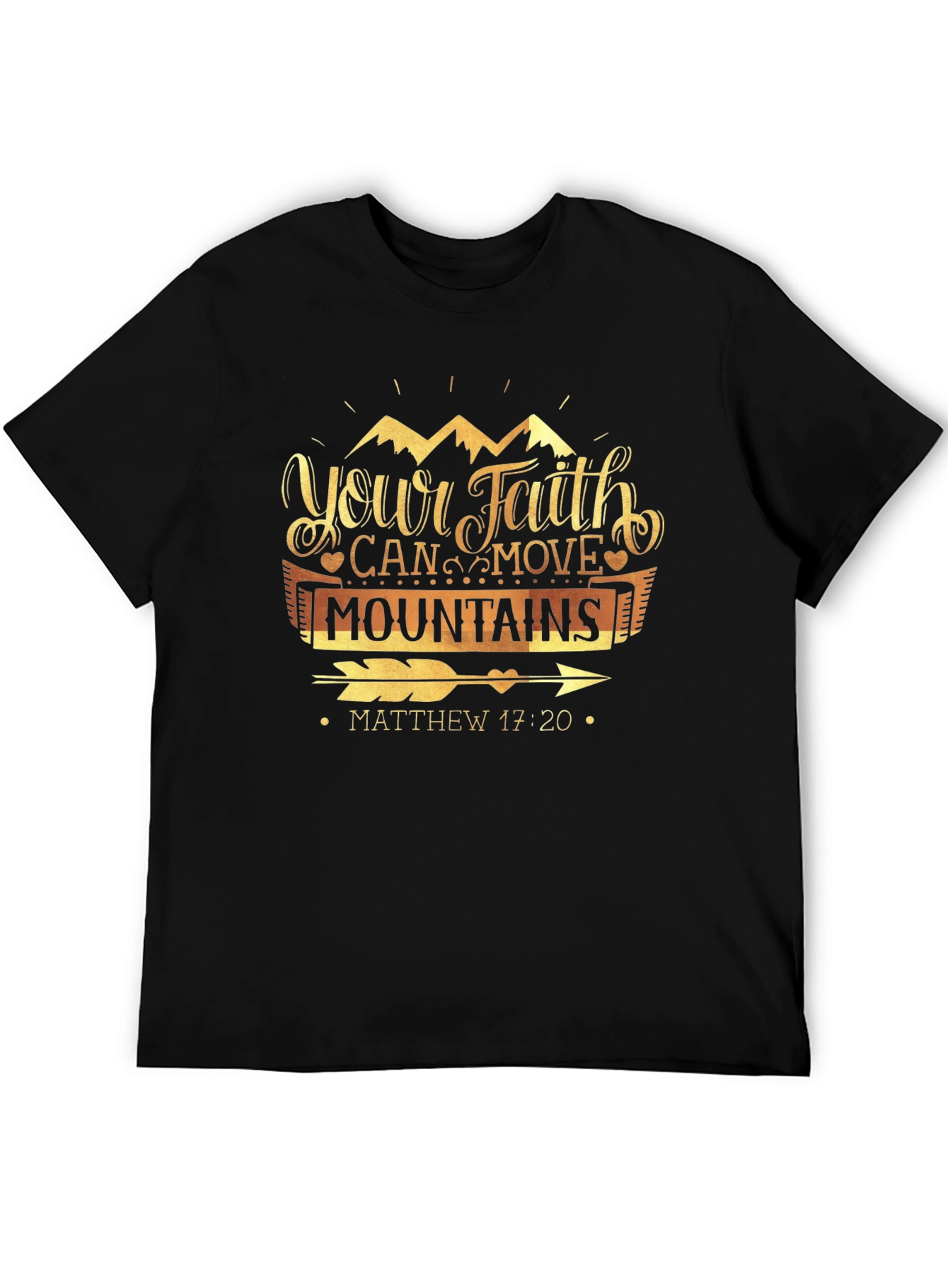 Faith Can Move Mountains Graphic Tee