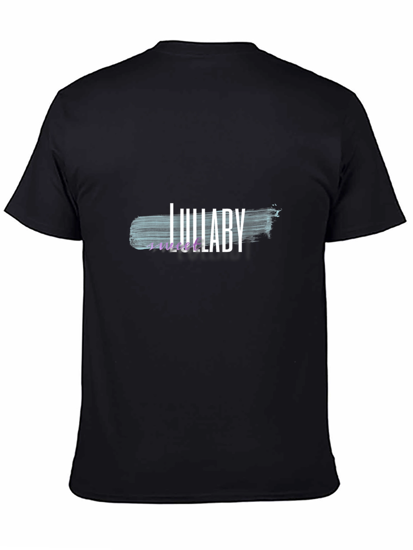 Lullaby Graphic Print Black T-Shirt