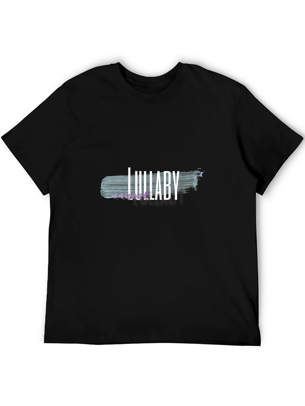 Lullaby Graphic Print Black T-Shirt