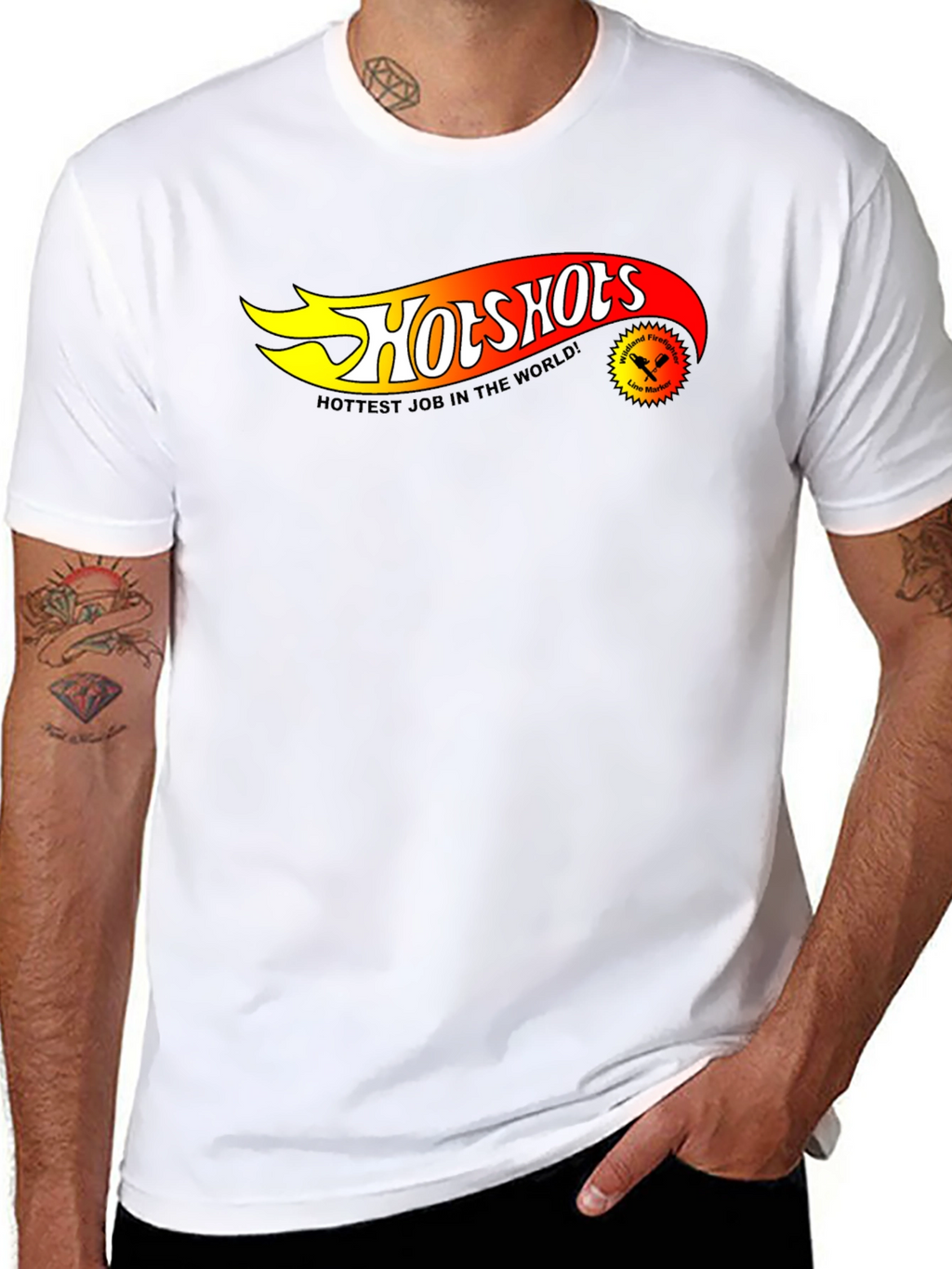Hotshots Wildland Firefighter T-Shirt - Hottest Job