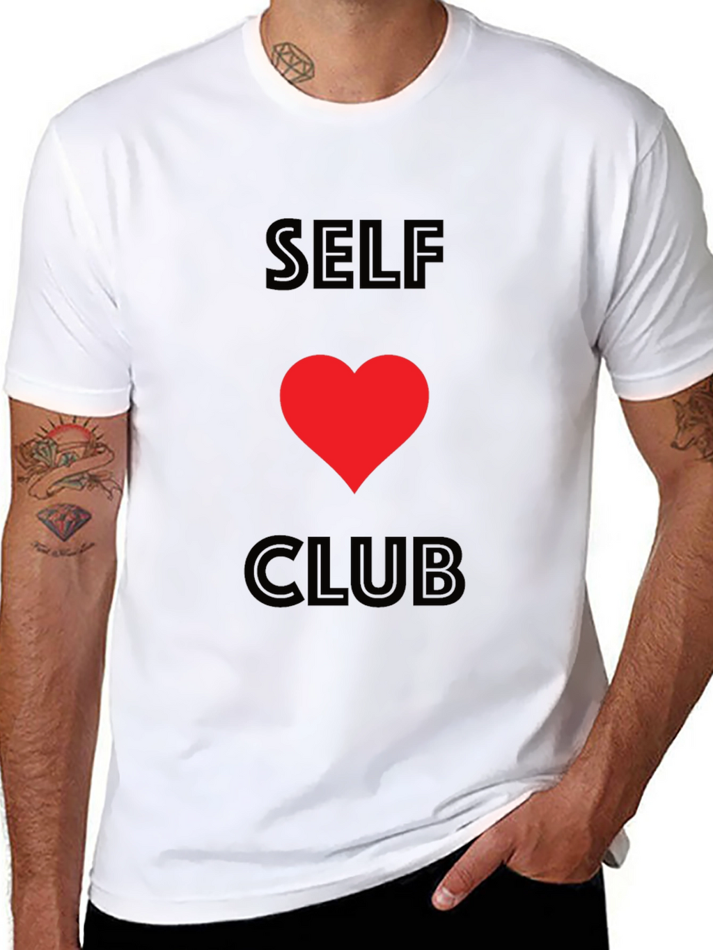 Self Love Club T-Shirt - Stylish Graphic Tee