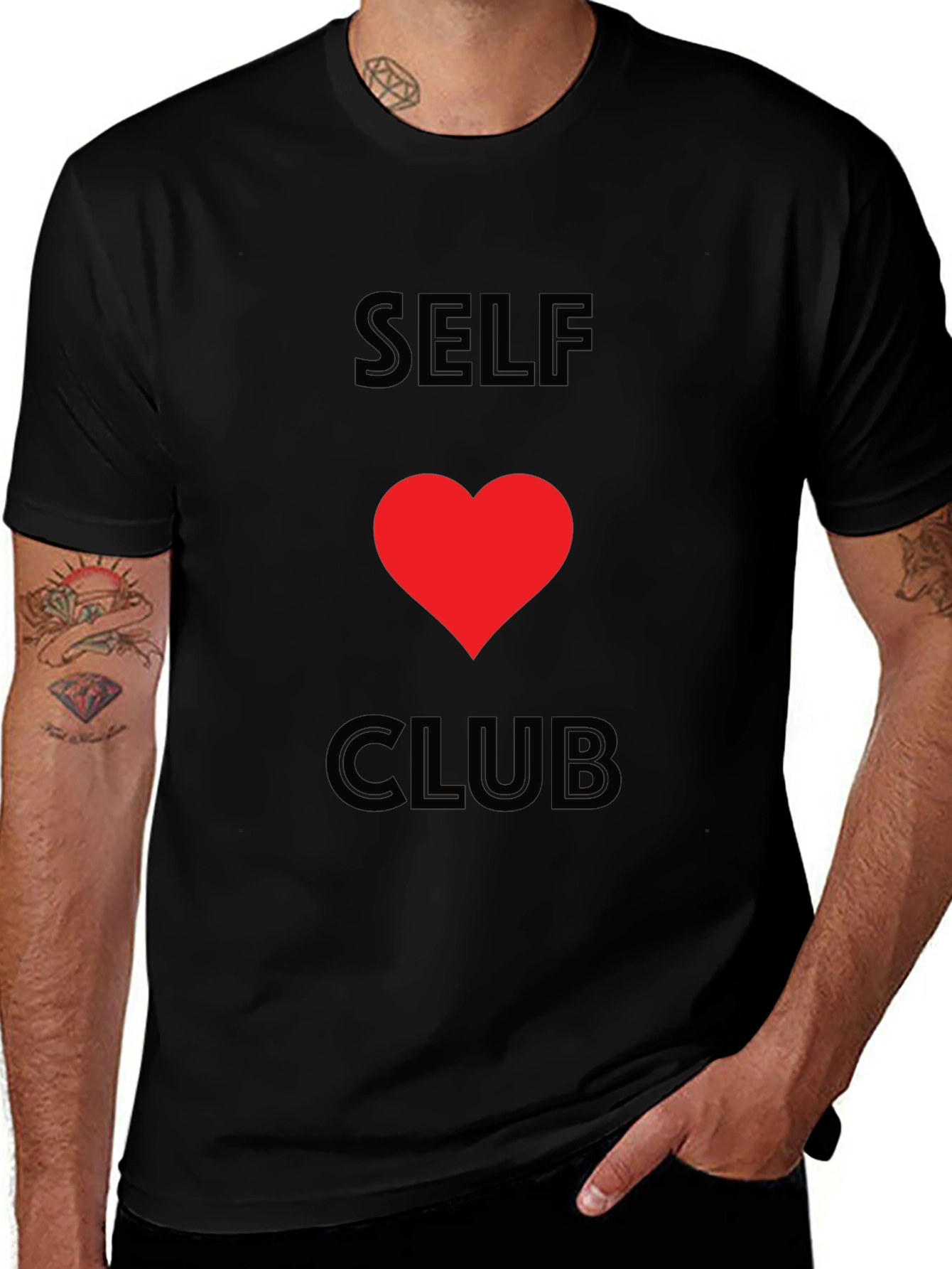 Self Love Club T-Shirt - Stylish Graphic Tee