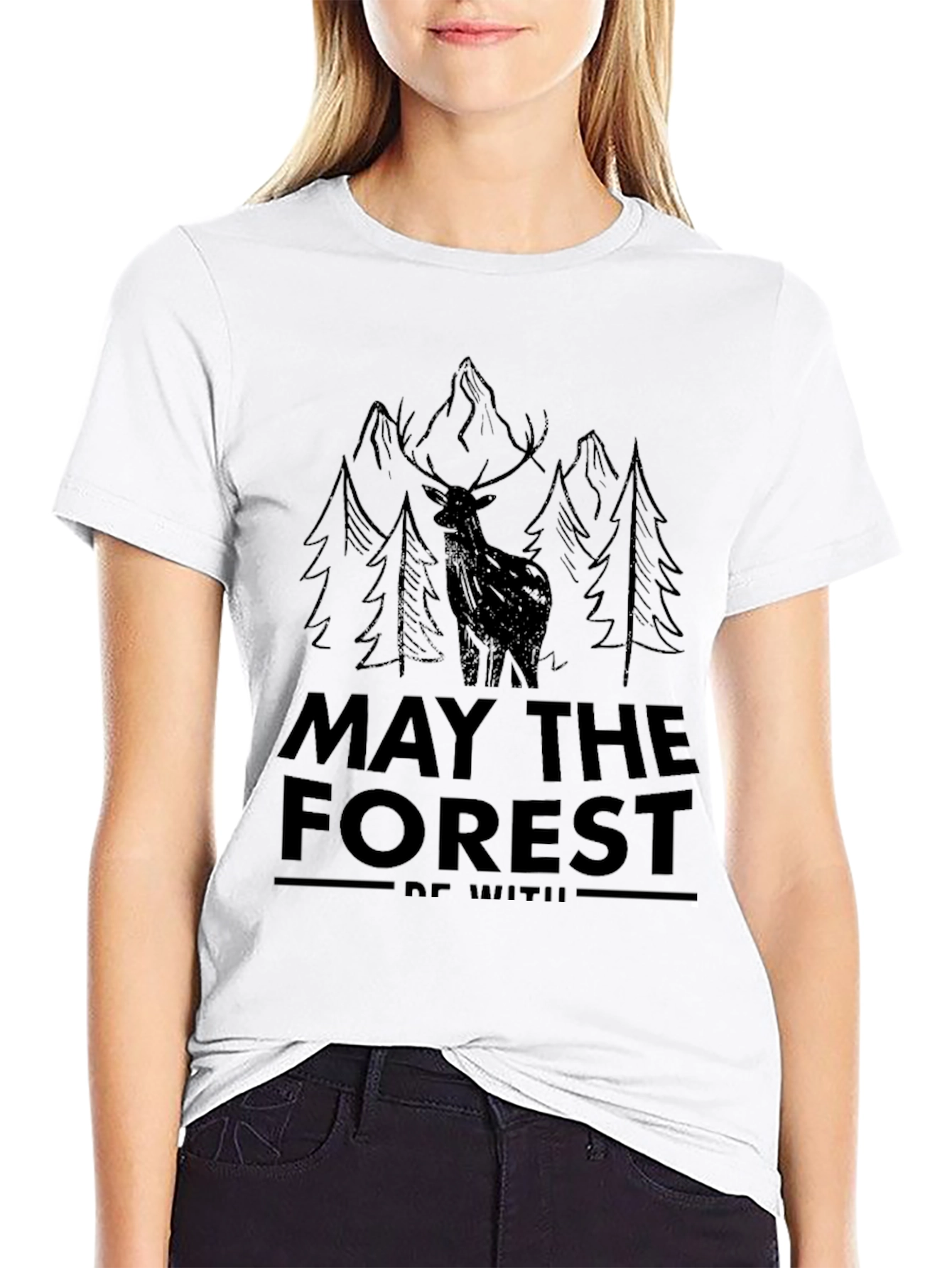 May The Forest Be With You Graphic T-Shirt