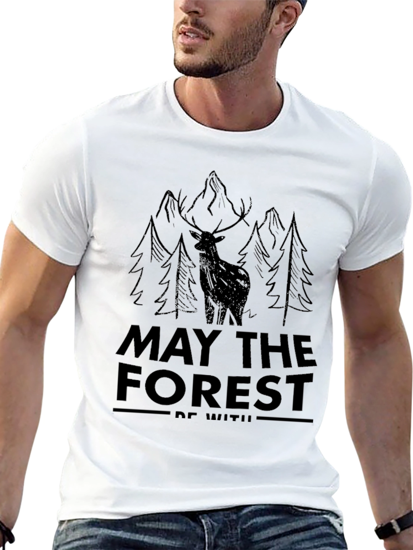 May The Forest Be With You Graphic T-Shirt
