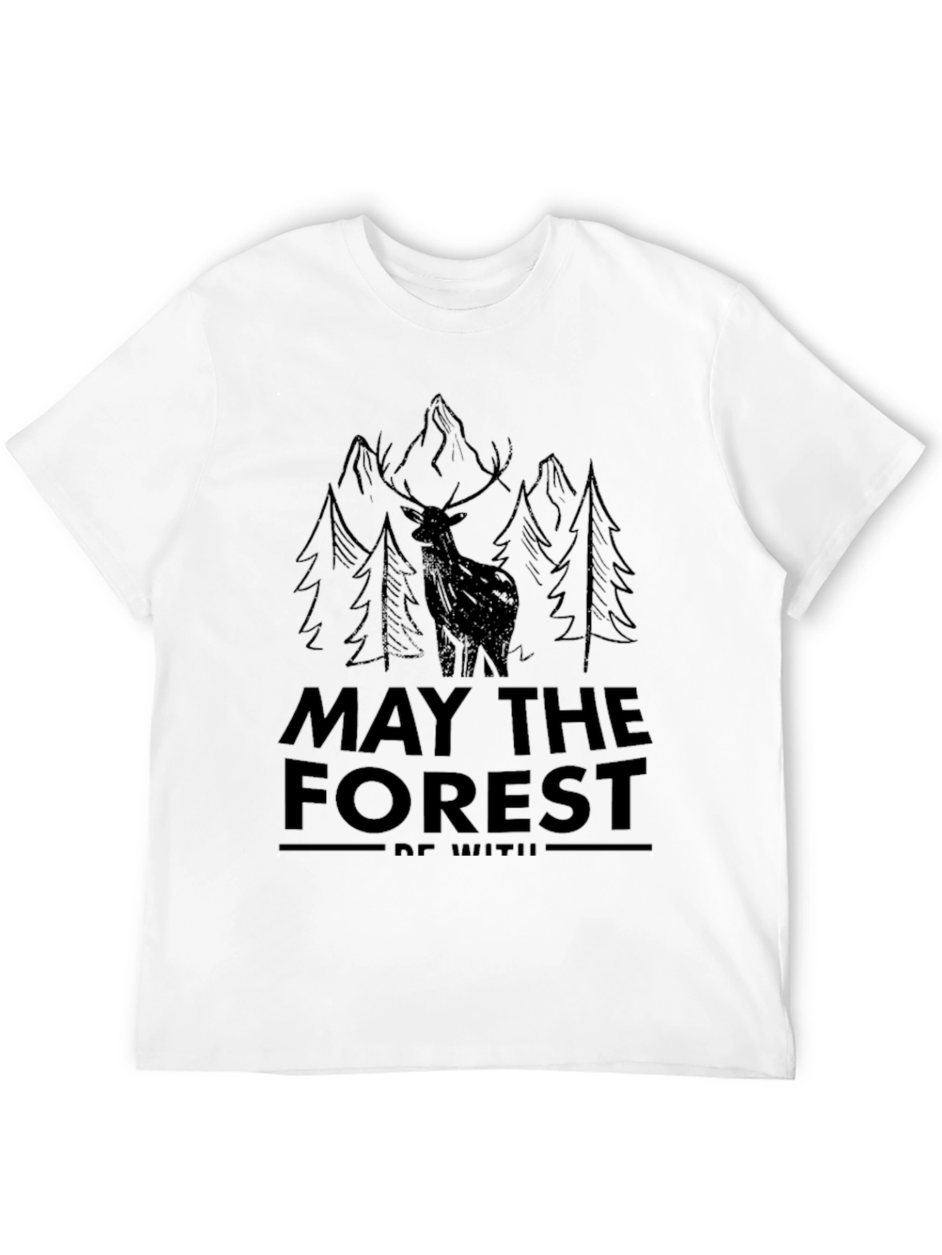 May The Forest Be With You Graphic T-Shirt