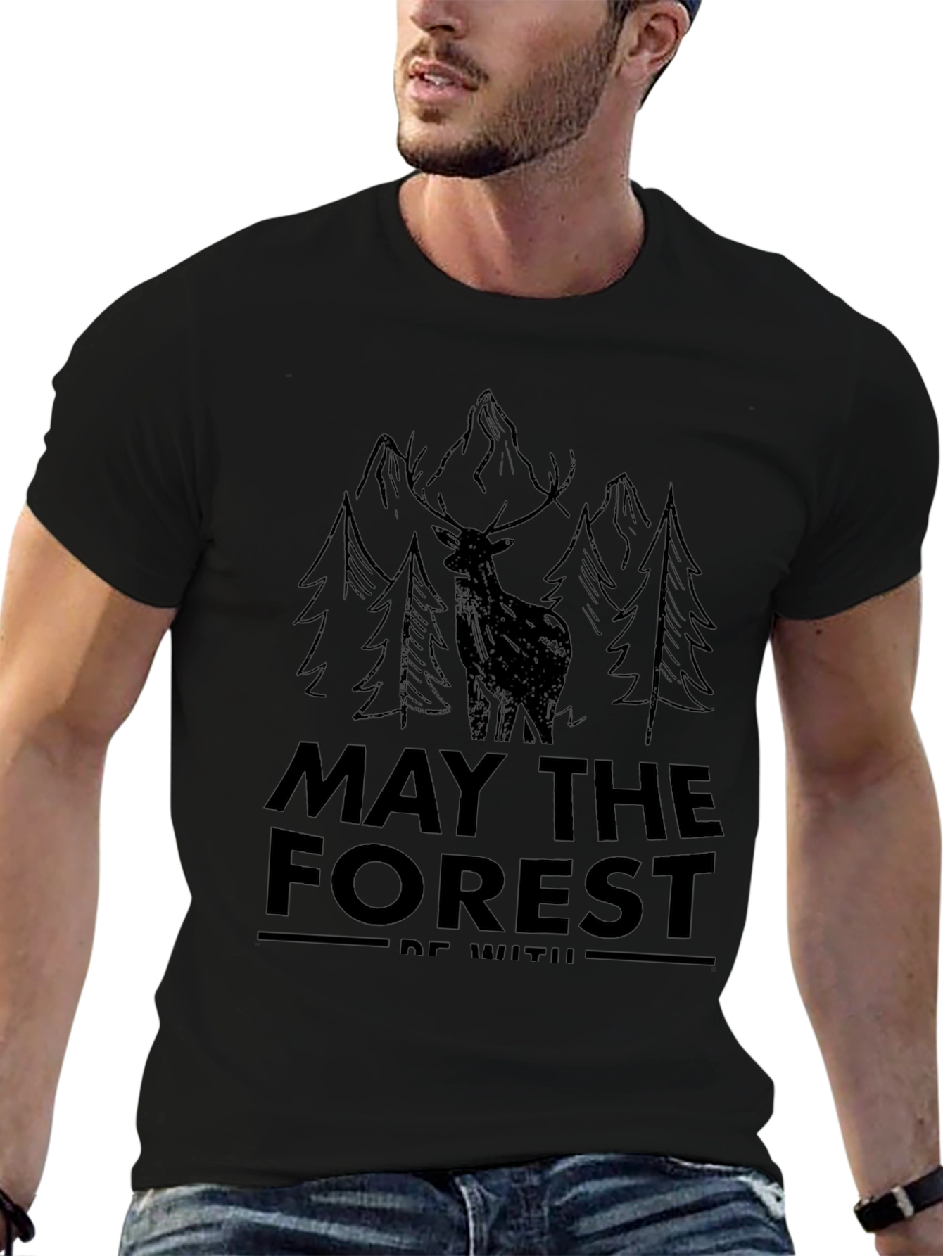 May The Forest Be With You Graphic T-Shirt