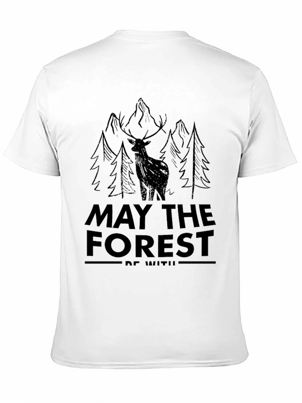 May The Forest Be With You Graphic T-Shirt