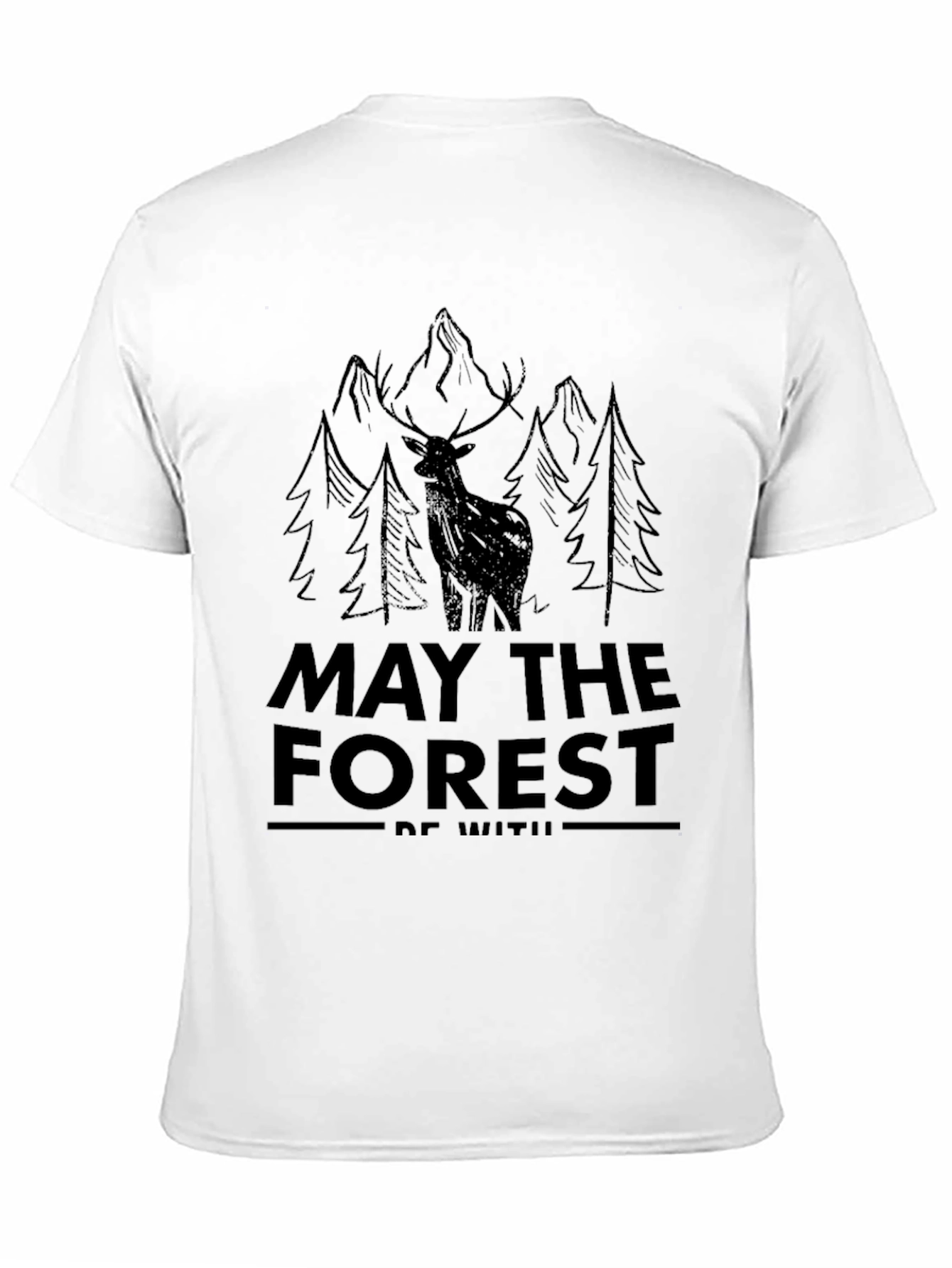 May The Forest Be With You Graphic T-Shirt
