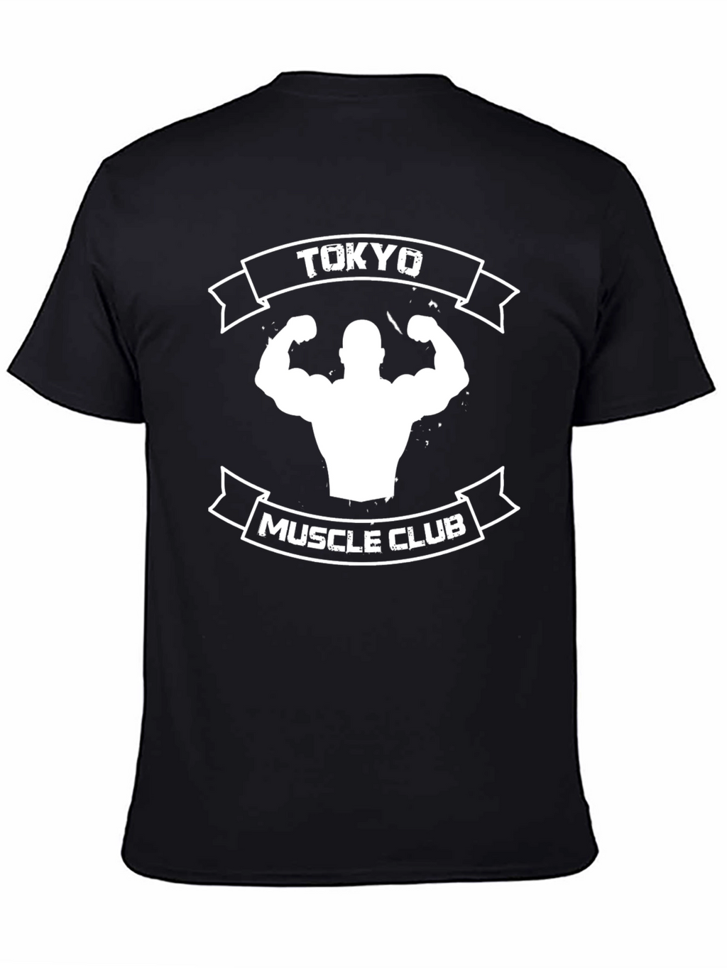 Tokyo Muscle Club Black Graphic T-Shirt