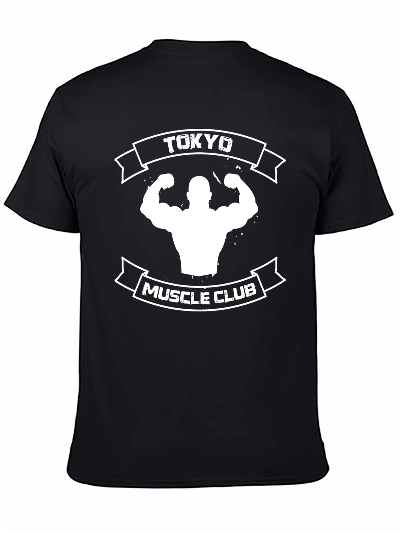 Tokyo Muscle Club Black Graphic T-Shirt