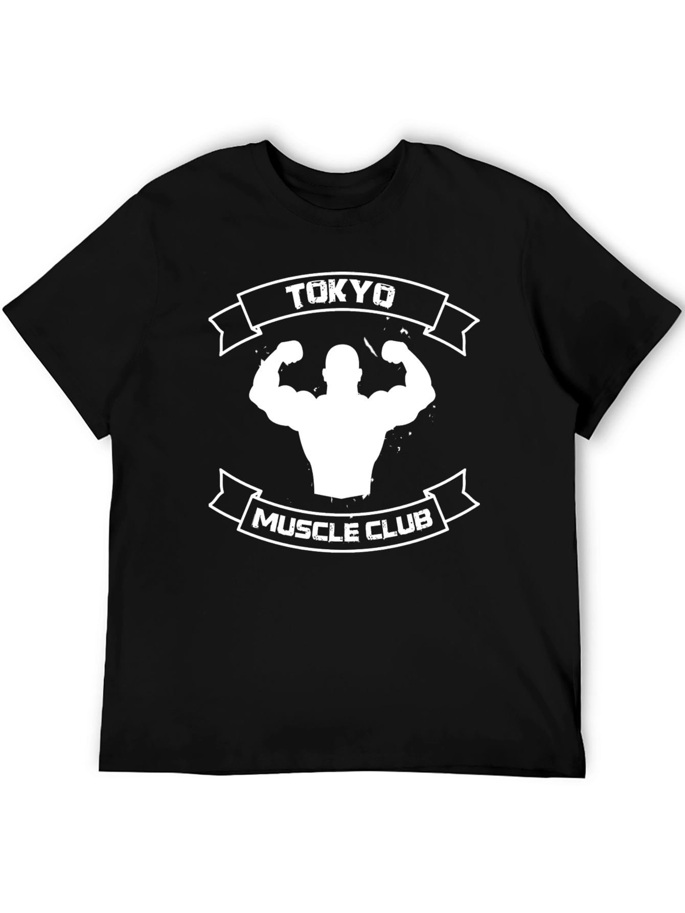 Tokyo Muscle Club Black Graphic T-Shirt
