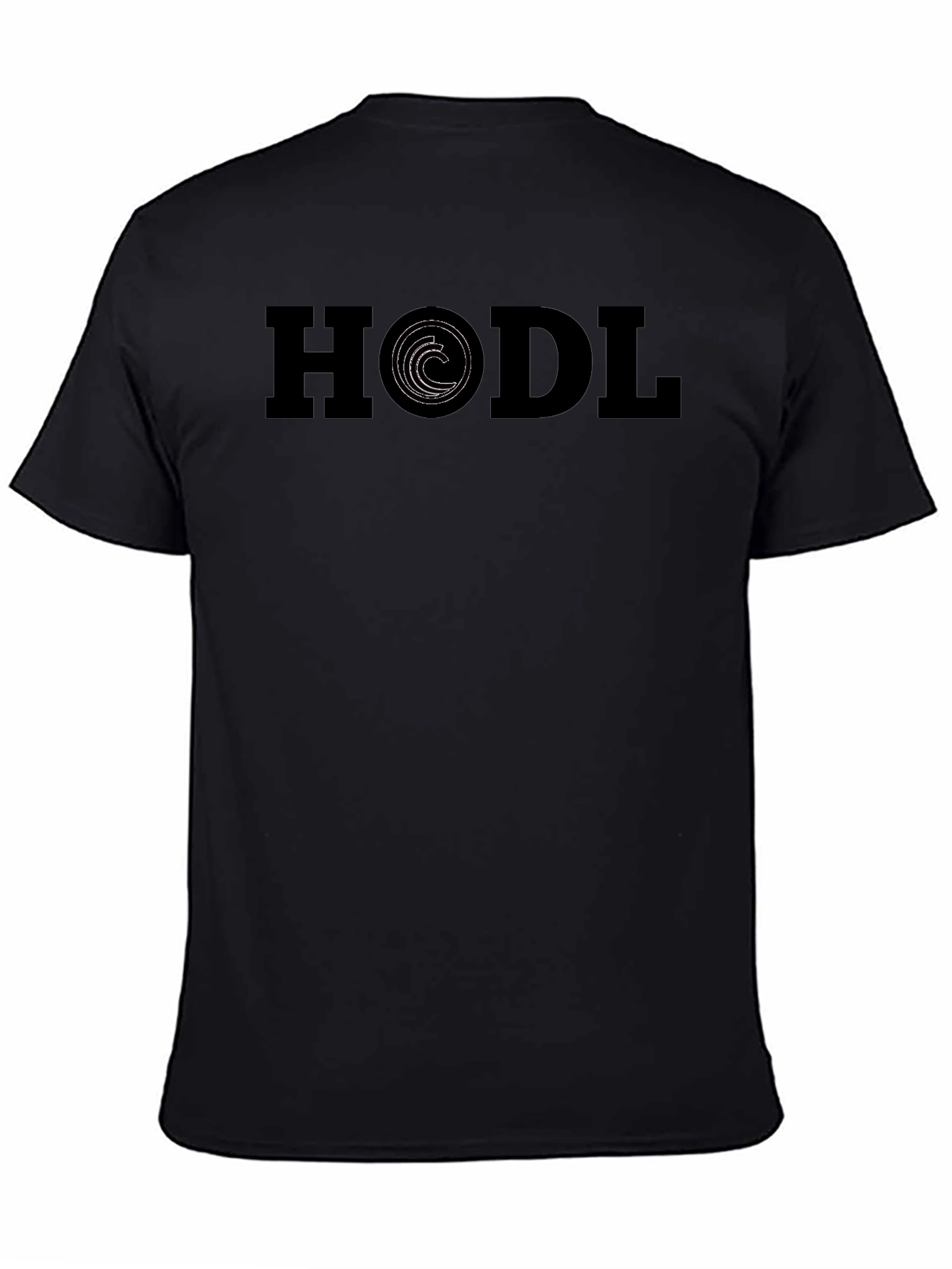 HODL Crypto Tee - Mens Black Short Sleeve T-Shirt