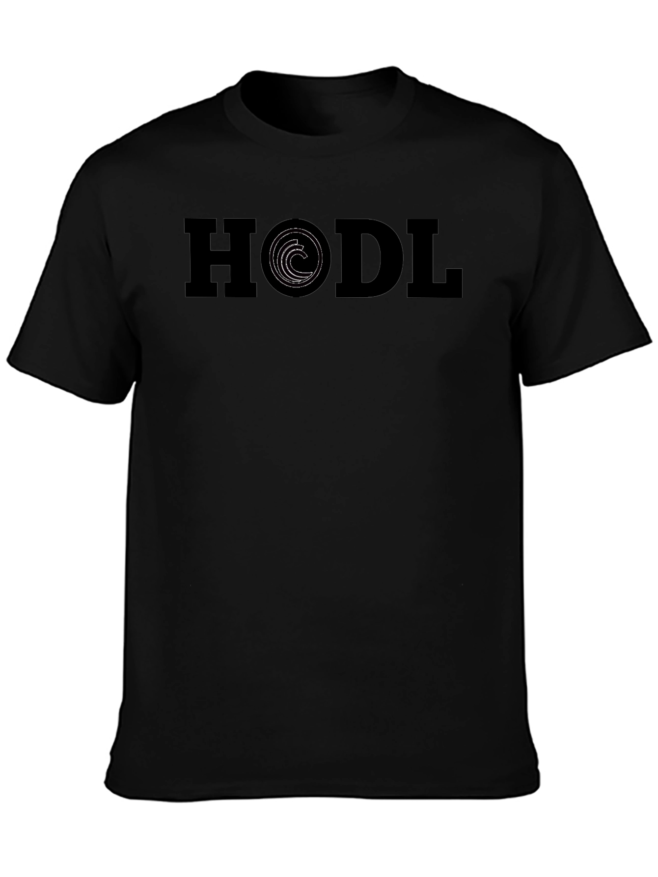 HODL Crypto Tee - Mens Black Short Sleeve T-Shirt